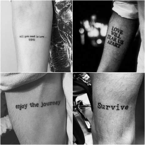 mens tattoo ideas quotes|small quote tattoos for men.